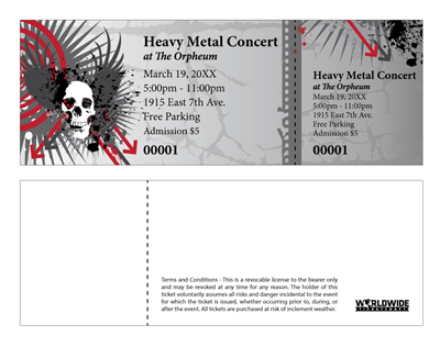 Heavy Metal Concert Tickets