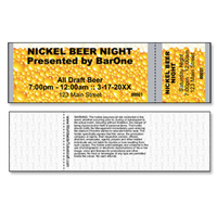 Beer Tickets - General Admission - Horizontal