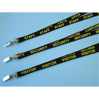 Staff, Security, Visitor Lanyards 