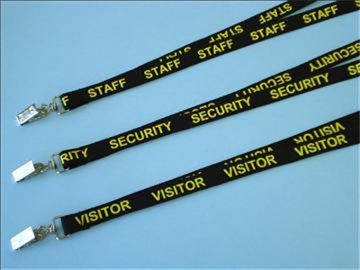 Staff, Security, Visitor Lanyards 