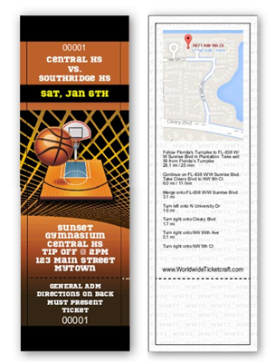 General Admission Basketball Tickets