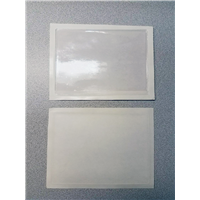 Plastic Card Holders with Full Adhesive 3.5" x 5.5"