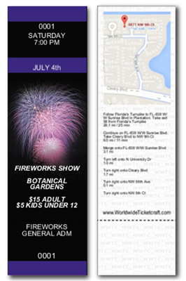 Design It Yourself GA 4th of July Themed Tickets