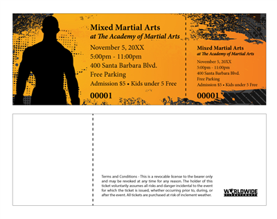Mixed Martial Arts Tickets