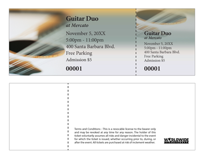 Solo Guitar Concert Tickets