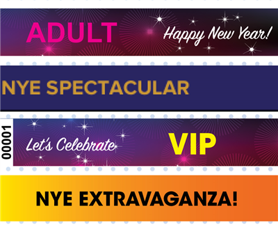 New Year's Eve Wristbands