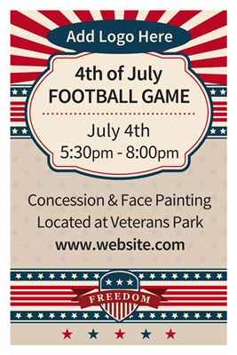 DIY 4th of July Event Posters